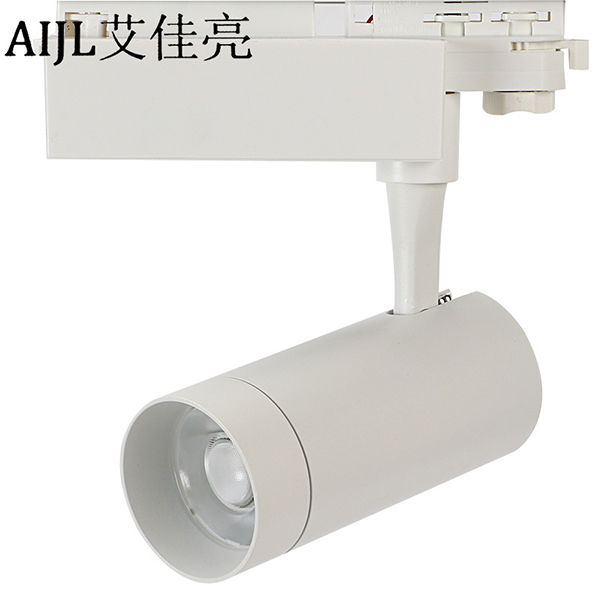 明裝LED軌道射燈_服裝店展廳COB導軌燈_家裝射燈_商業照明燈飾_led日光燈管